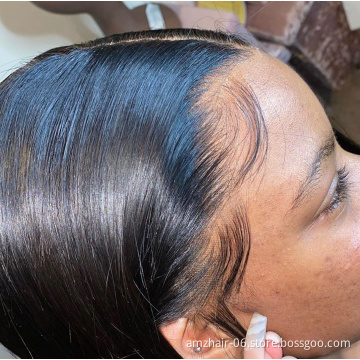 Wholesale Cheap Transparent Lace Frontal Closure Wig Body Wave Raw Indian Virgin Human Hair Full Hd Glueless Lace Front Wig